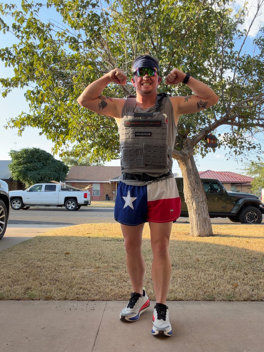 Customer photo review of Centurion Weight Vest - Gray Day