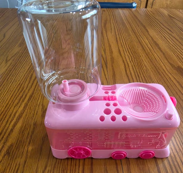 Customer photo review of Automatic brush washer