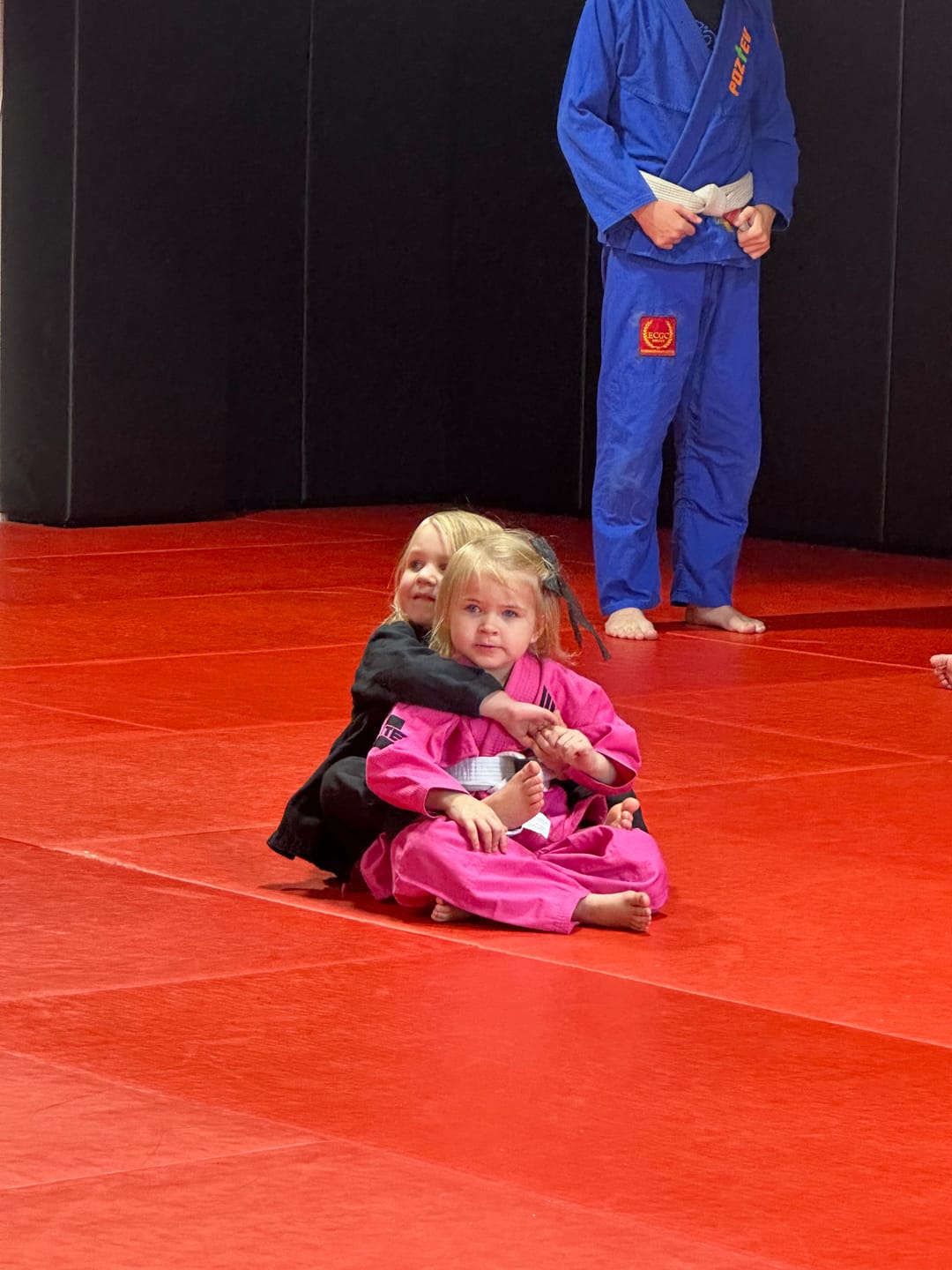 Customer photo review of Core Pink Brazilian Jiu Jitsu Kids BJJ Gi