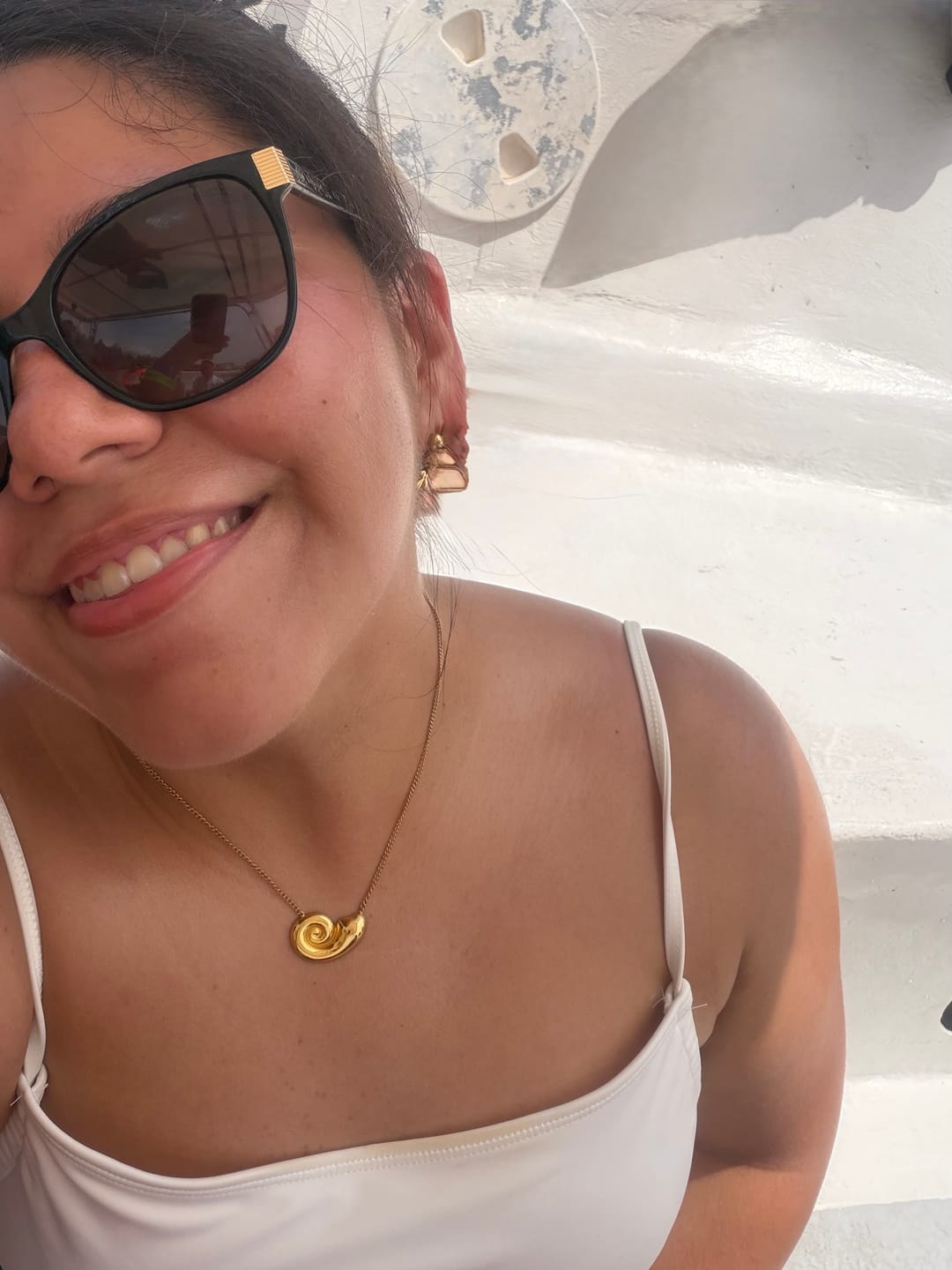 Customer photo review of Aretes Serendipia