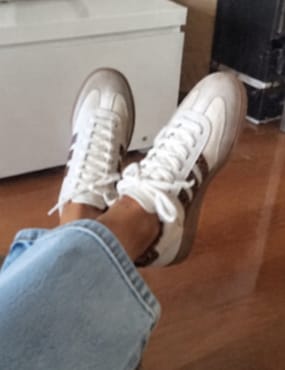 Customer photo review of Zapatillas Print Leopardo