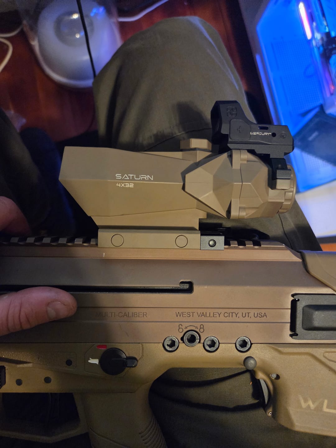Customer photo review of SATURN™ 4x32 Tactical Scope (2.0)