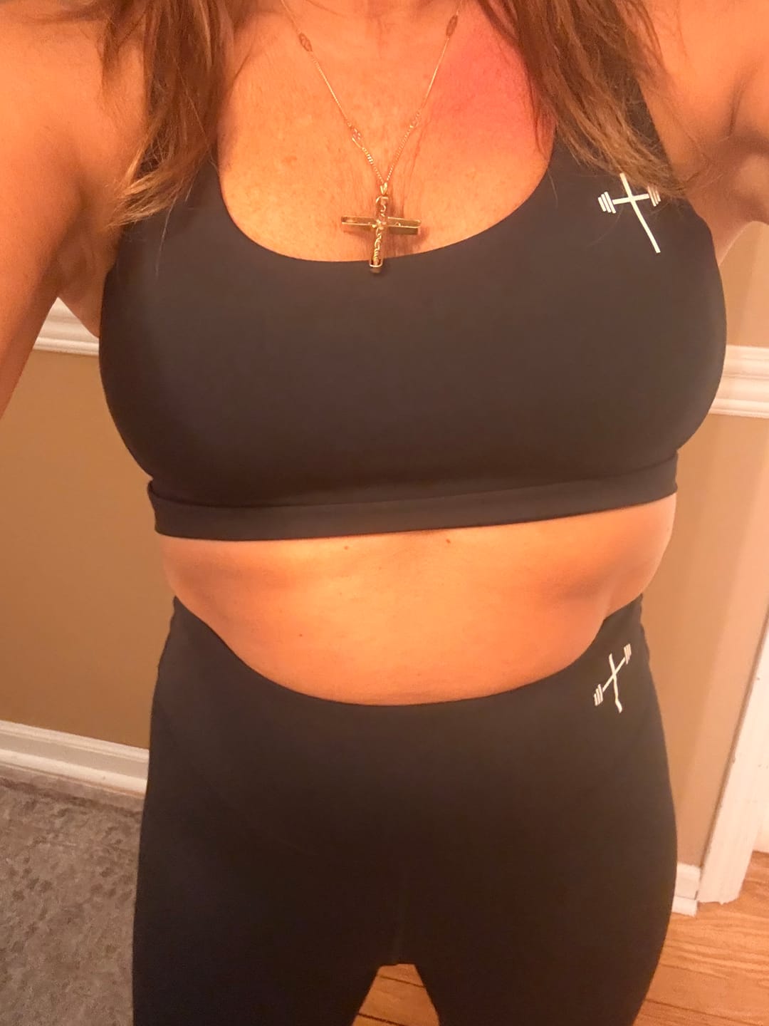 Customer photo review of Essential Sports Bra