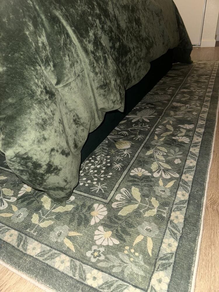 Customer photo review of Rug – Modern Natural Botanical Floral – Multicolor
