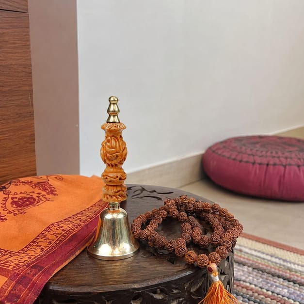 Customer photo review of Aura Suddhi Handcrafted Kansa (Bronze) Bell