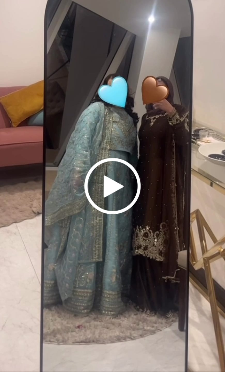 Customer video review of Gul-e-Rung  Lehnga Choli ZA-03