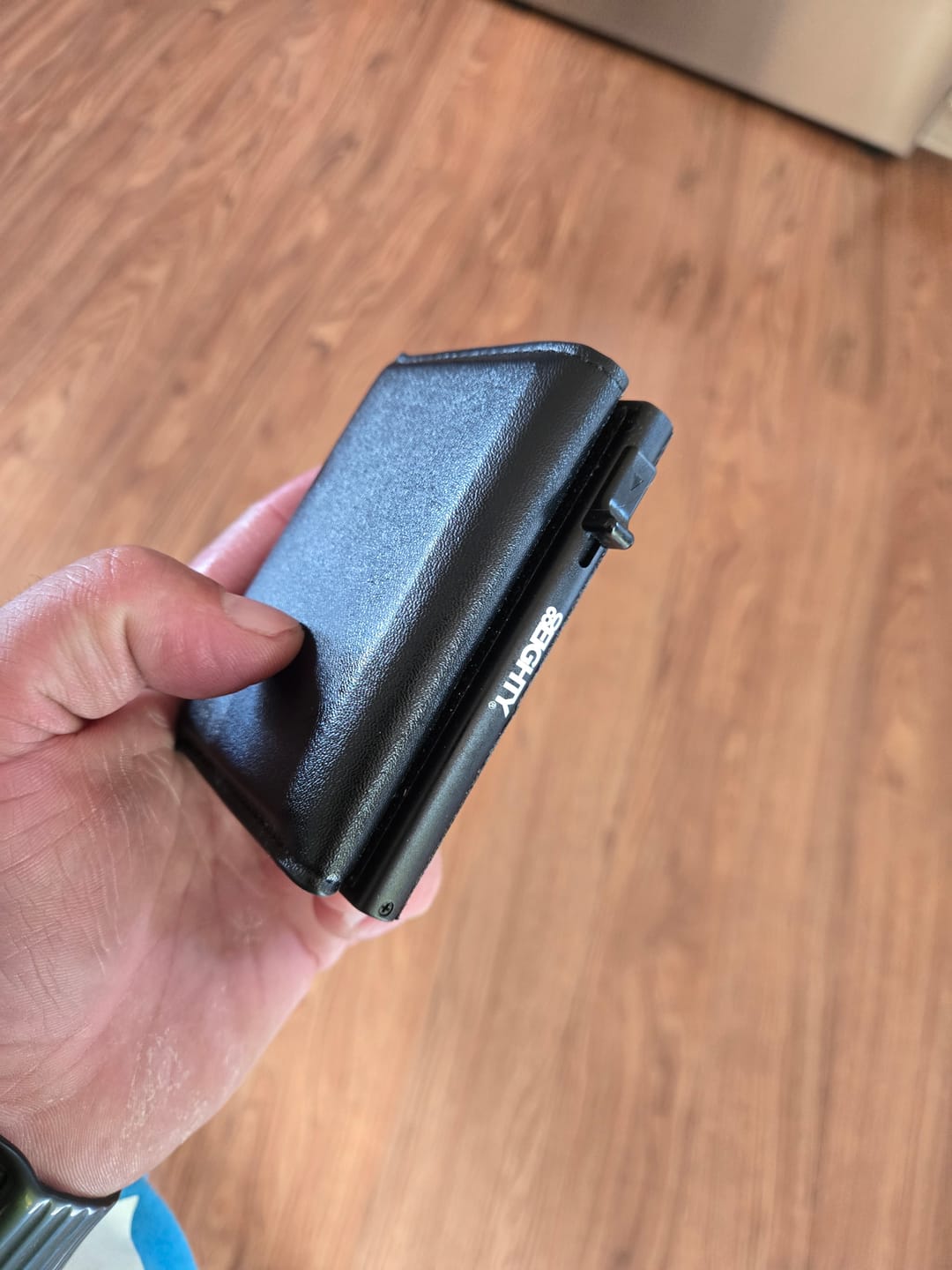 Customer photo review of 80Eighty® Onyx Wallet