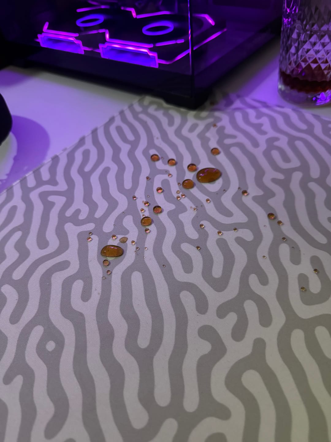 Customer photo review of Wraith Studio Jungle Maze Deskmat