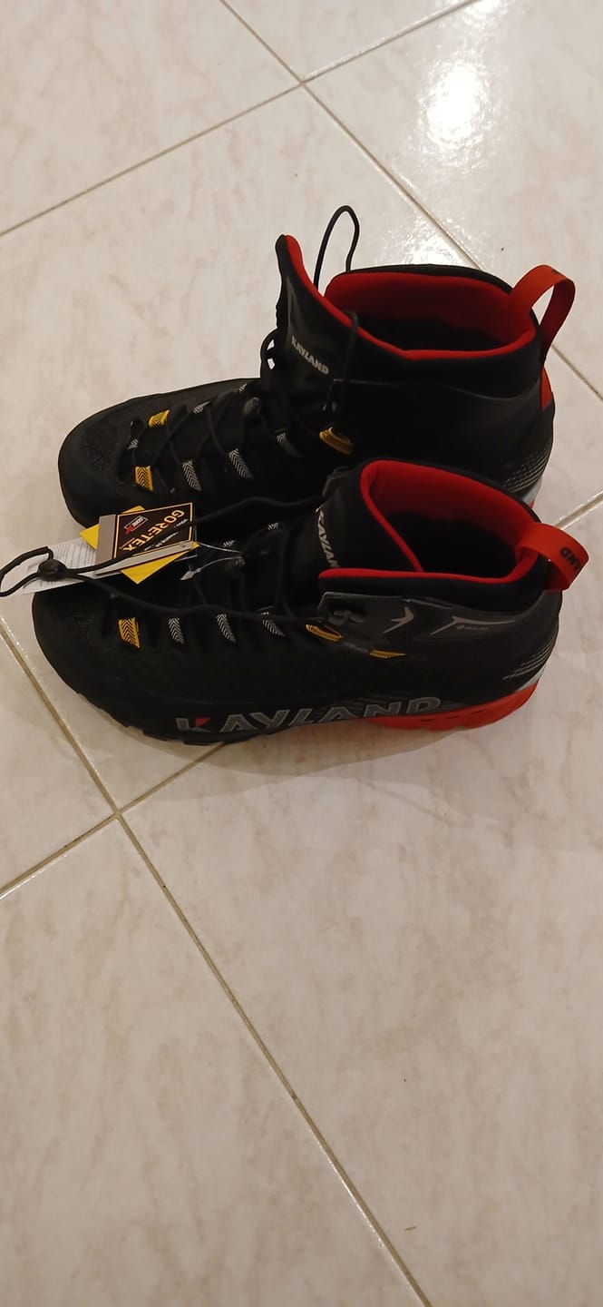 Customer photo review of Kayland Stellar AD GTX – Scarpone Ramponabile Gore-Tex da Alpinismo