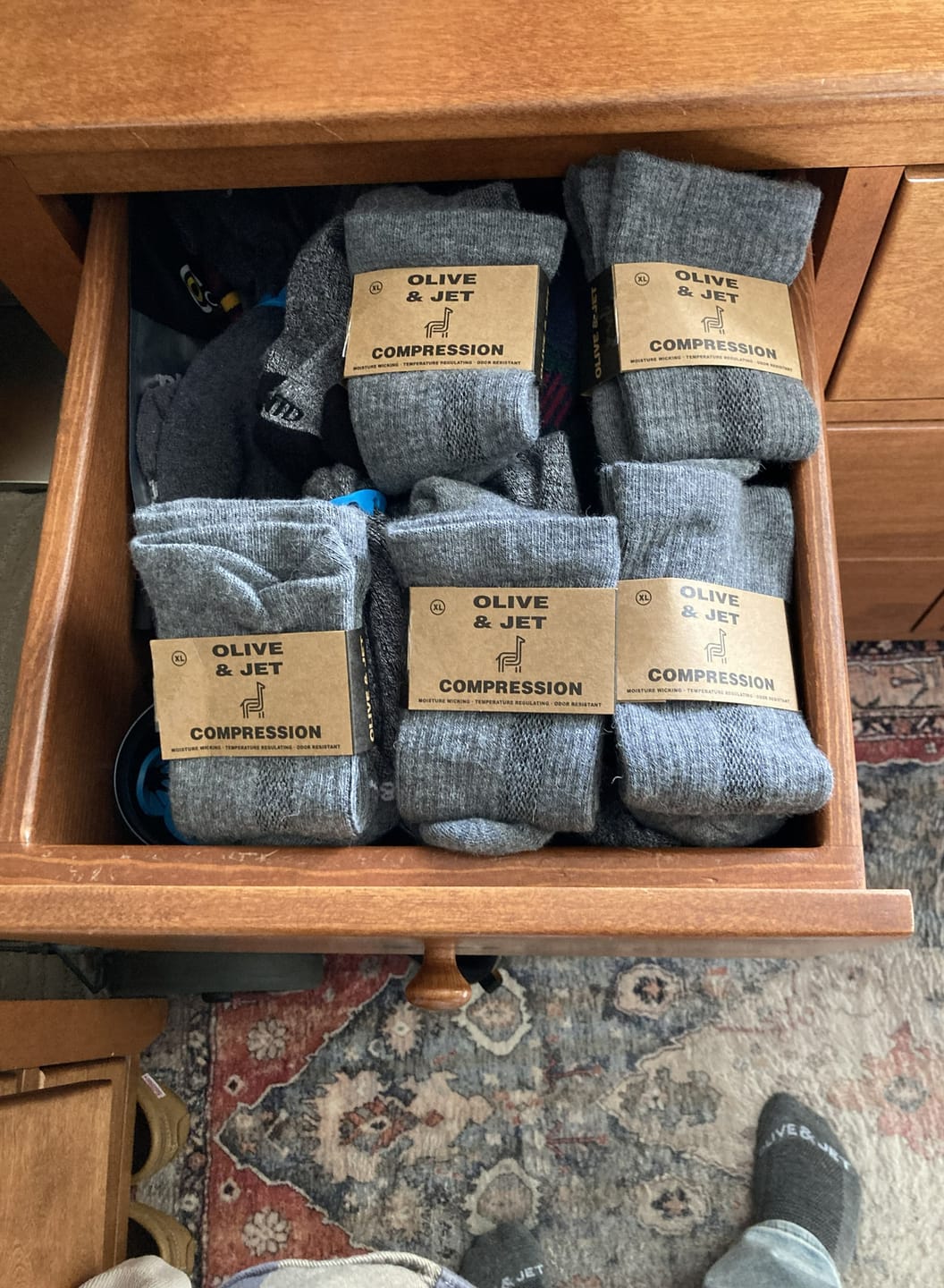 Customer photo review of Compression Socks
