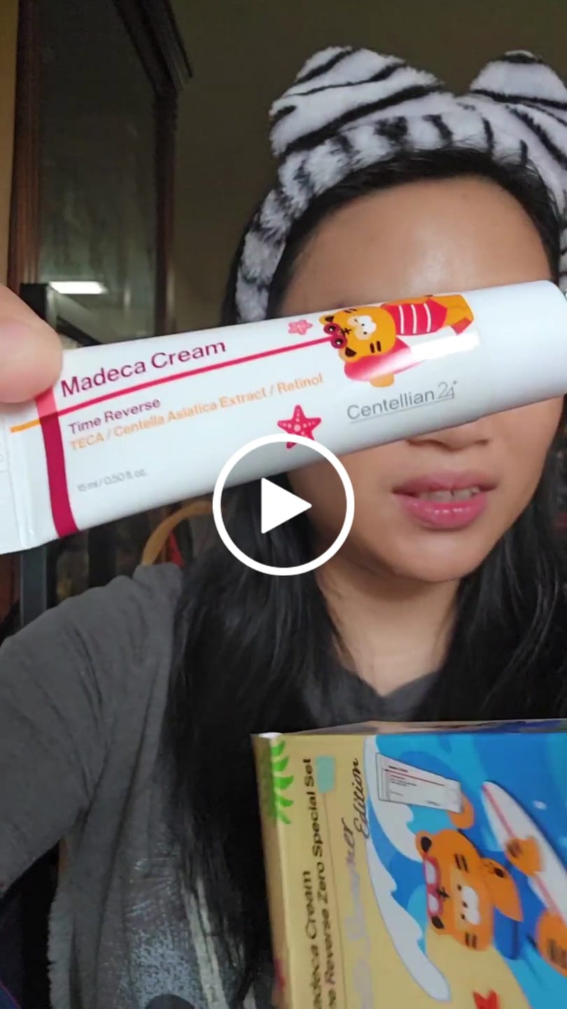 Customer video review of Madeca Cream Time Reverse Zero 80ml