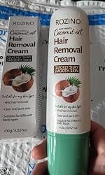 Customer photo review of CocoBare™ Hair Removal Cream