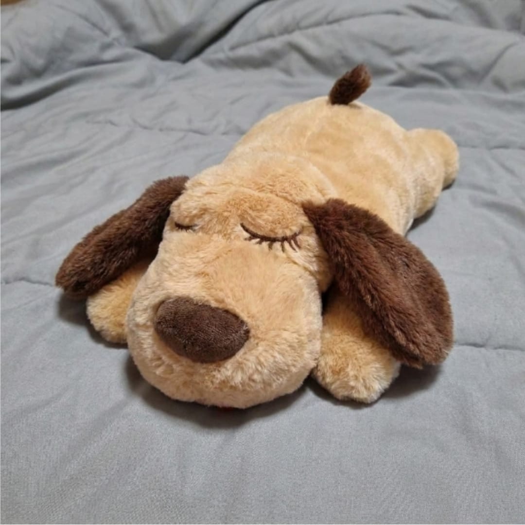 Customer photo review of Peluche con latidos para la ansiedad