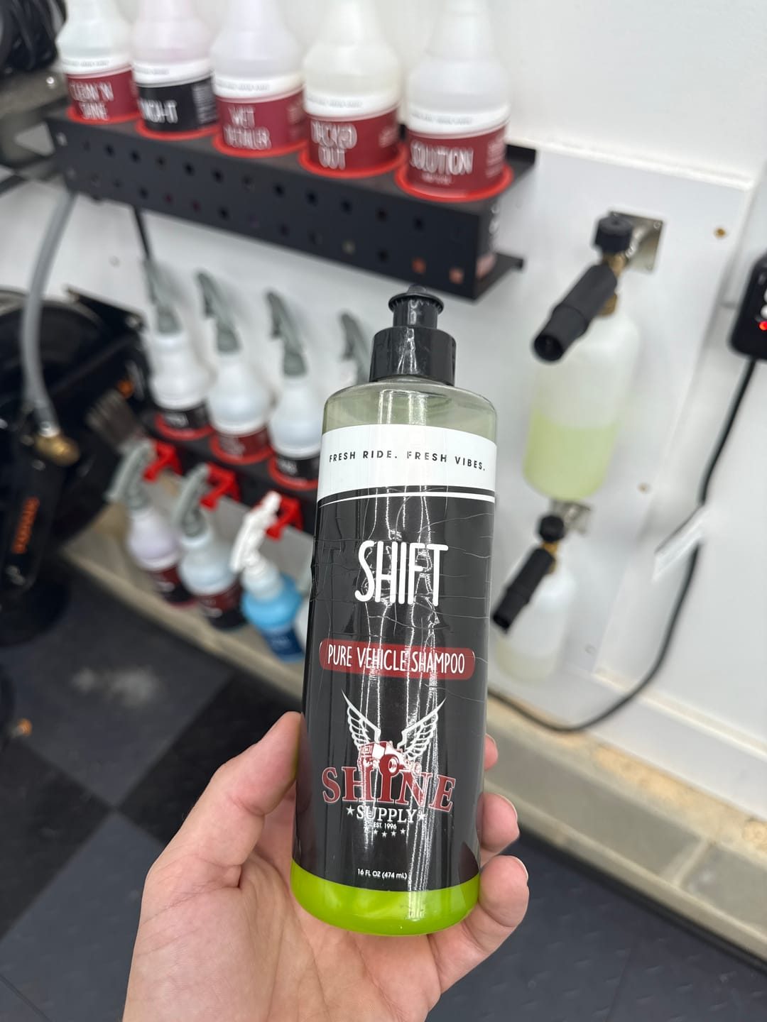 Customer photo review of Shift Ceramic Coating Soap - 16 oz.