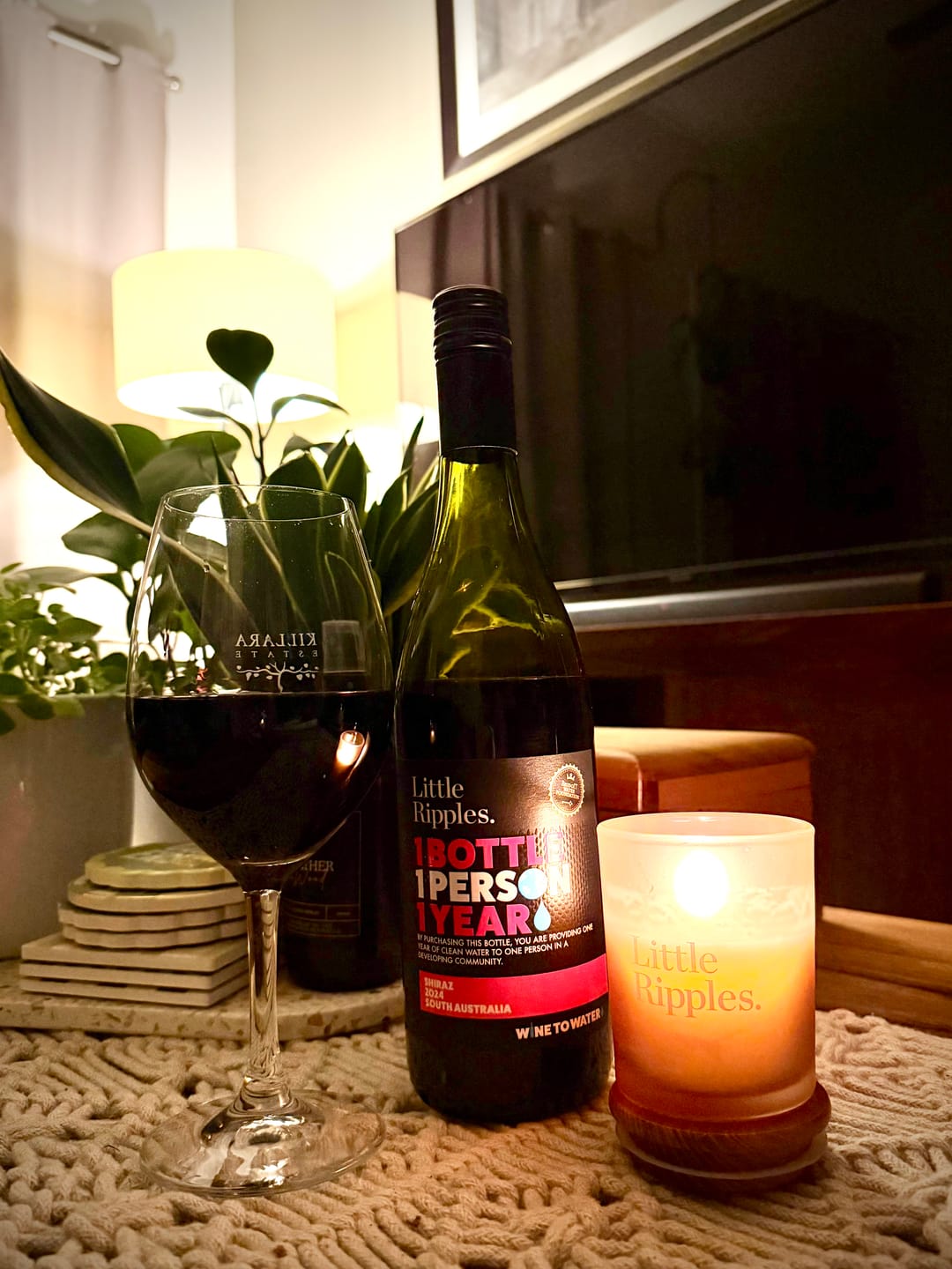 Customer photo review of Mulled Wine Candle GWP
