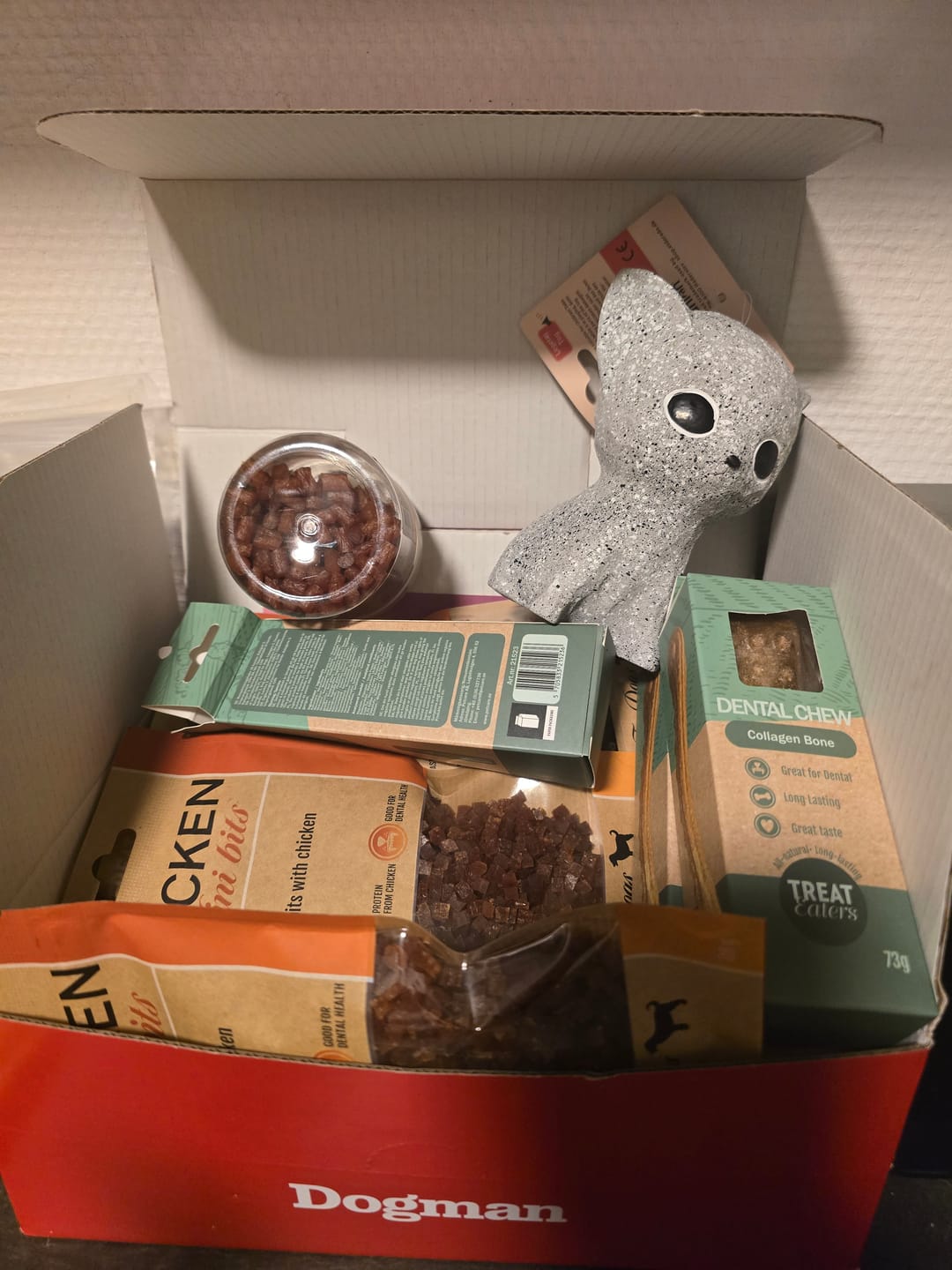 Customer photo review of Keramisk Skålsæt m. Træstativ - Hvid