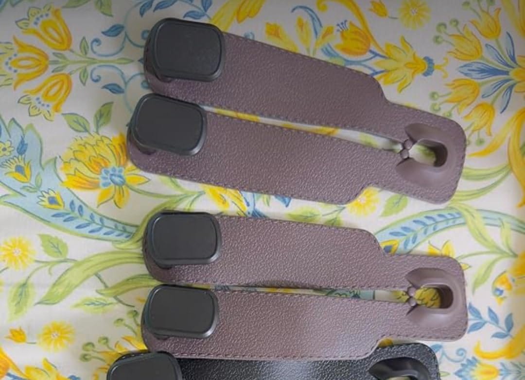 Customer photo review of Car Headrest Hook - Pack Of 2