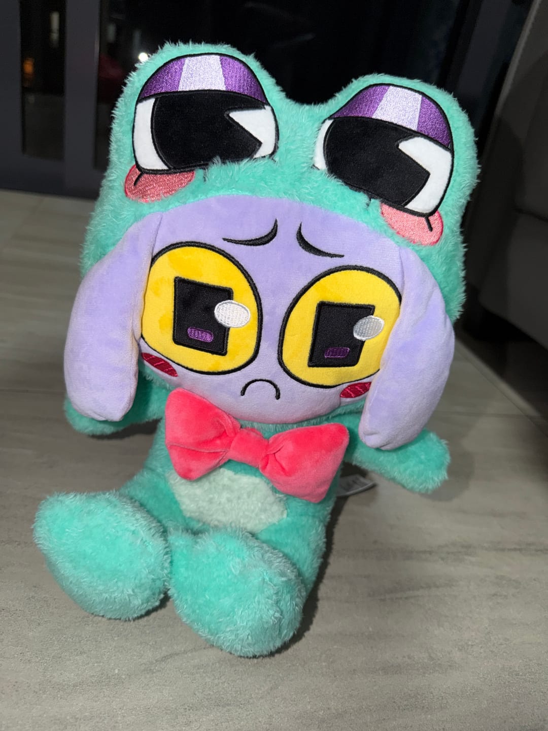 Customer photo review of Ribbit-Suit Jax Plush