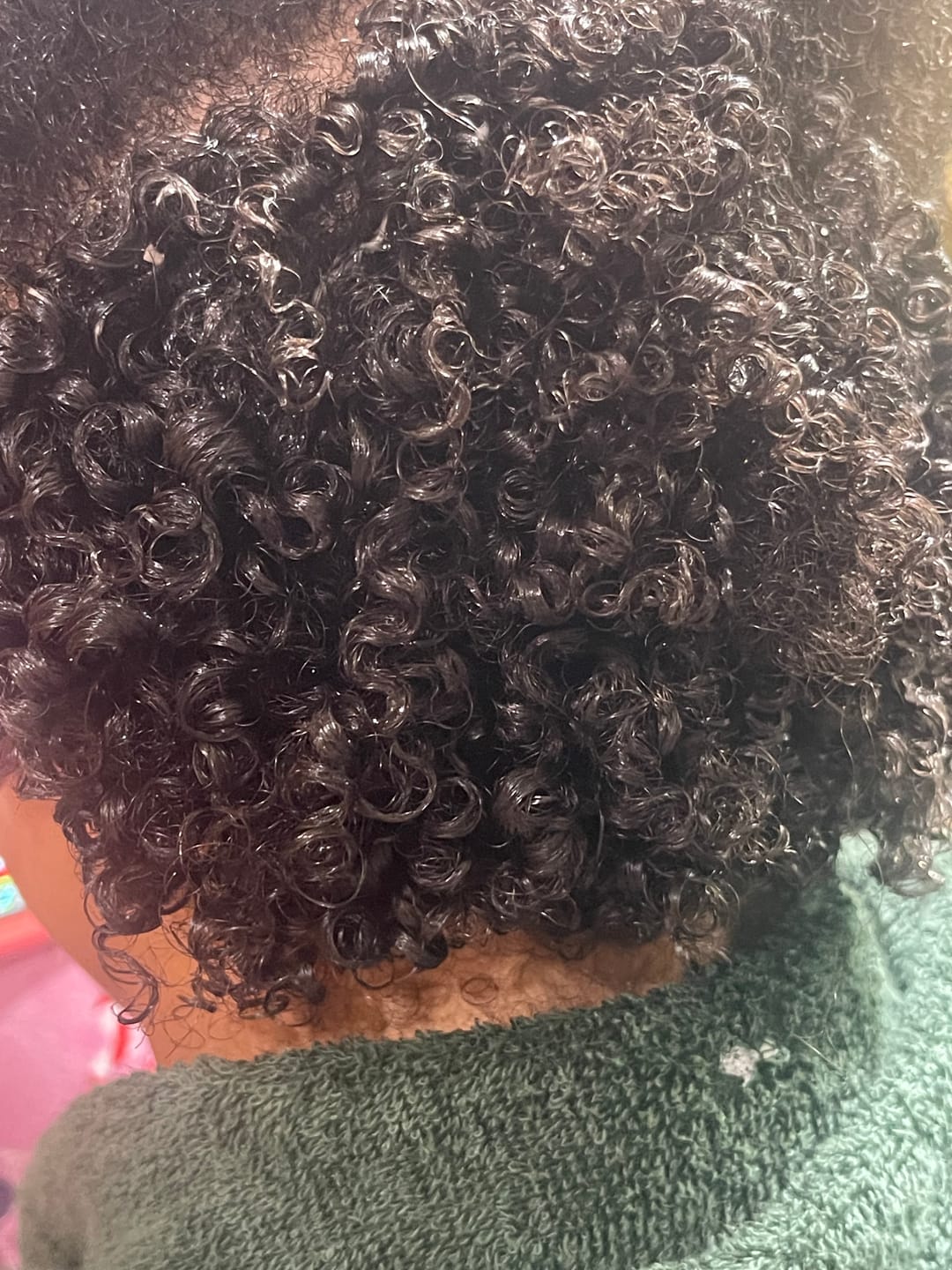Customer photo review of INDULGE Moisturizing Deep Conditioning Treatment