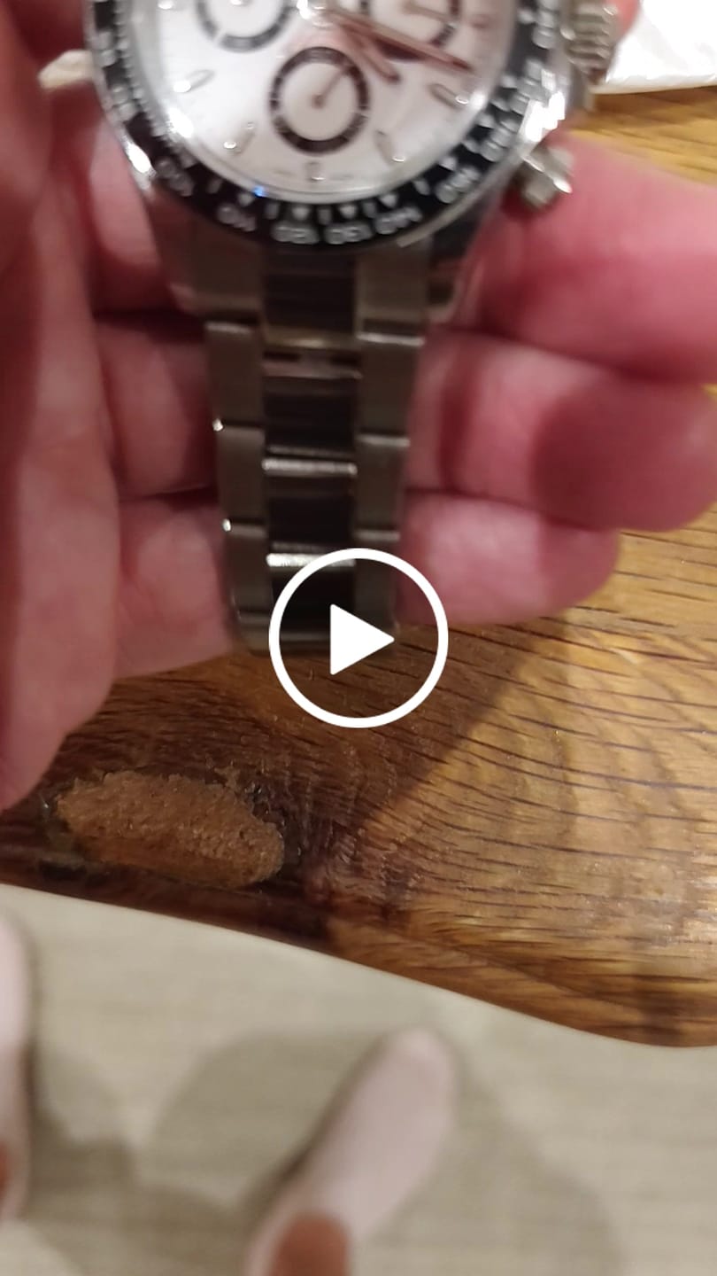Customer video review of Rolex 25 Daytona 40mm Silver Black White