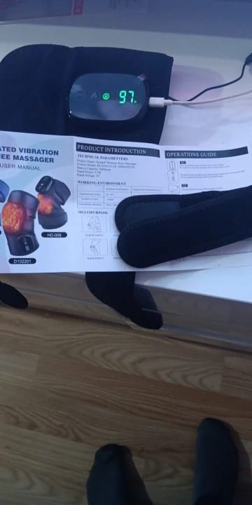 Customer photo review of Masajeador de rodilla