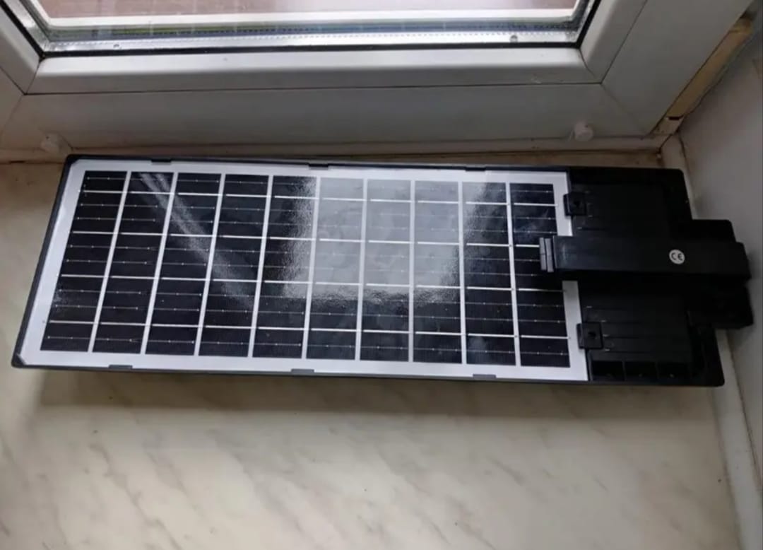Customer photo review of Lámpara solar