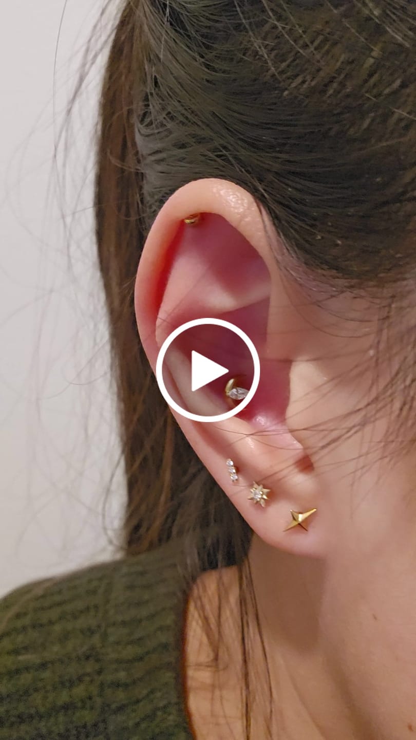Customer video review of Moon dust Flat Back  (single)