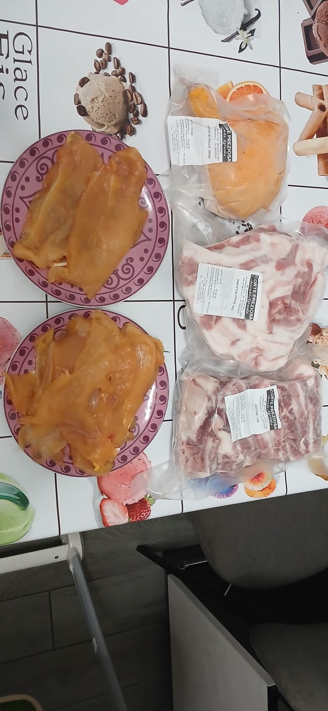 Customer photo review of Pacco Famiglia Pollo 3 Kg Naturale