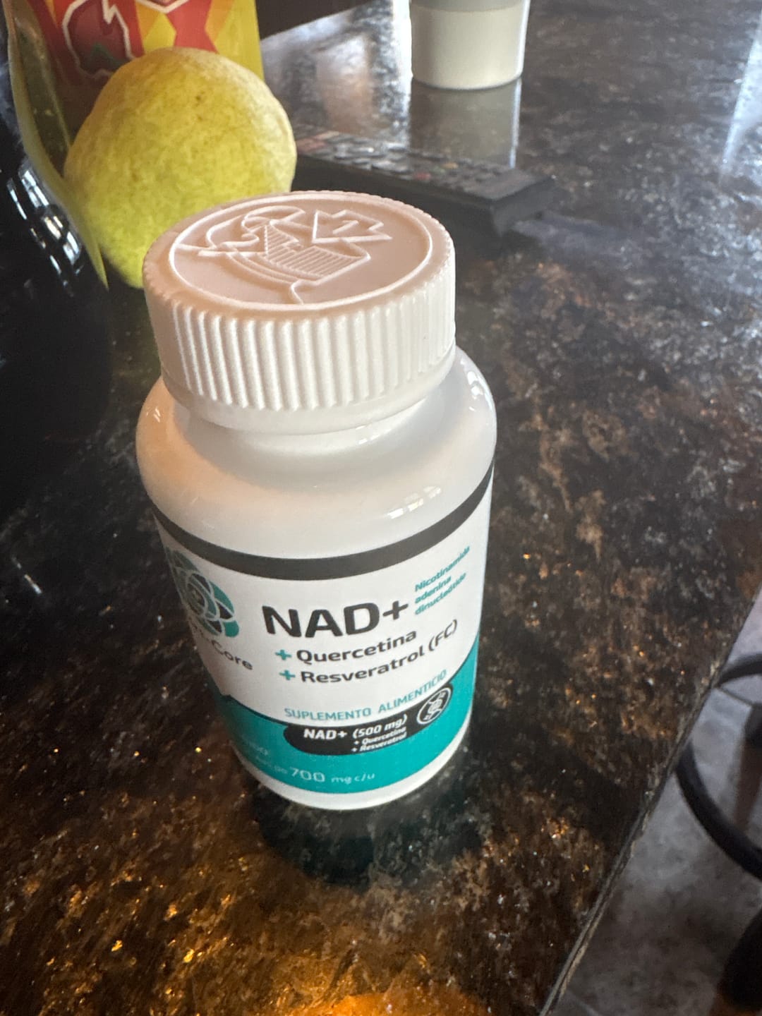 Customer photo review of NAD+ Quercetina y Resveratrol Fort Core