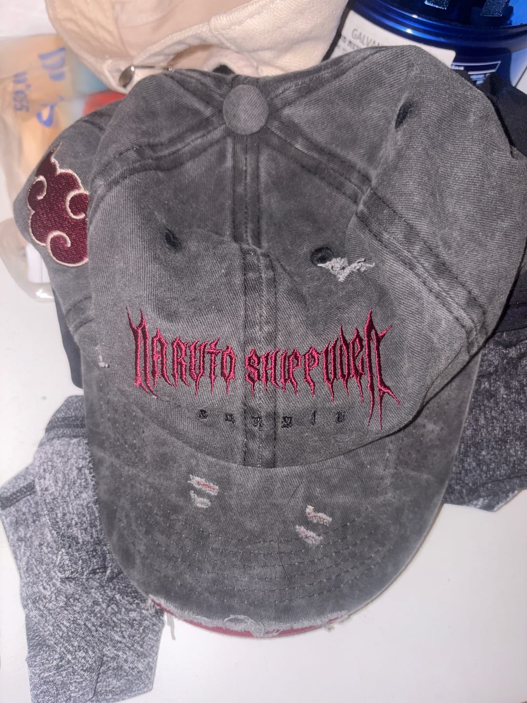 Customer photo review of 9137 - Naruto Washed Dad Hats