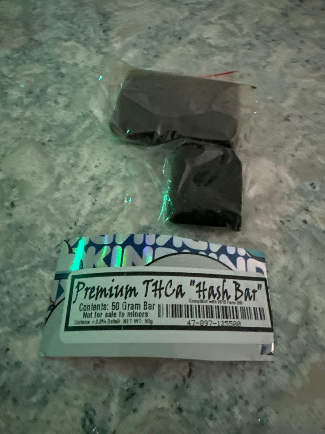 Customer photo review of Premium Hash Bar