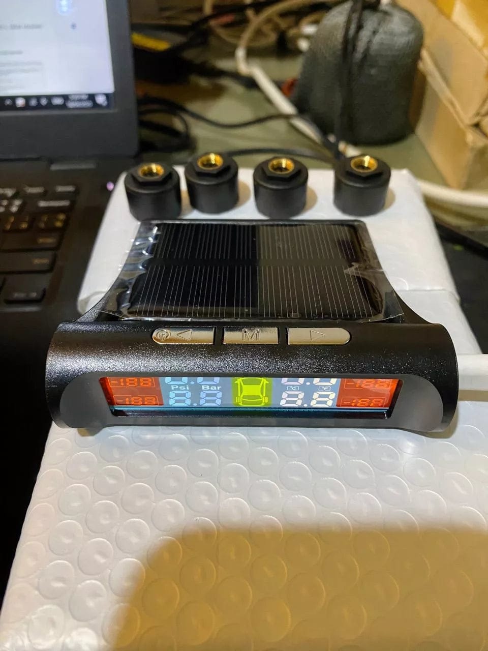 Customer photo review of DriveSense® Smart Tire Pressure Monitor