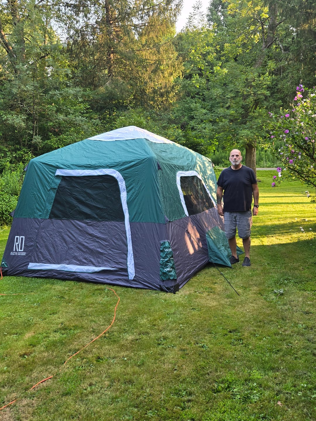 Customer photo review of 2-Step Cabin Tent