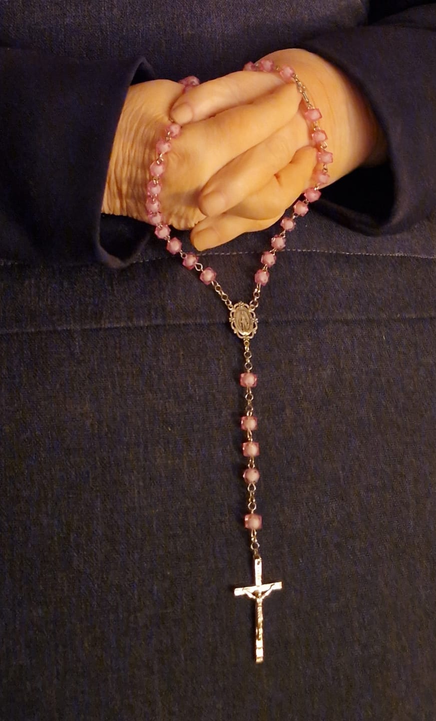 Customer photo review of Chapelet Perle Rose