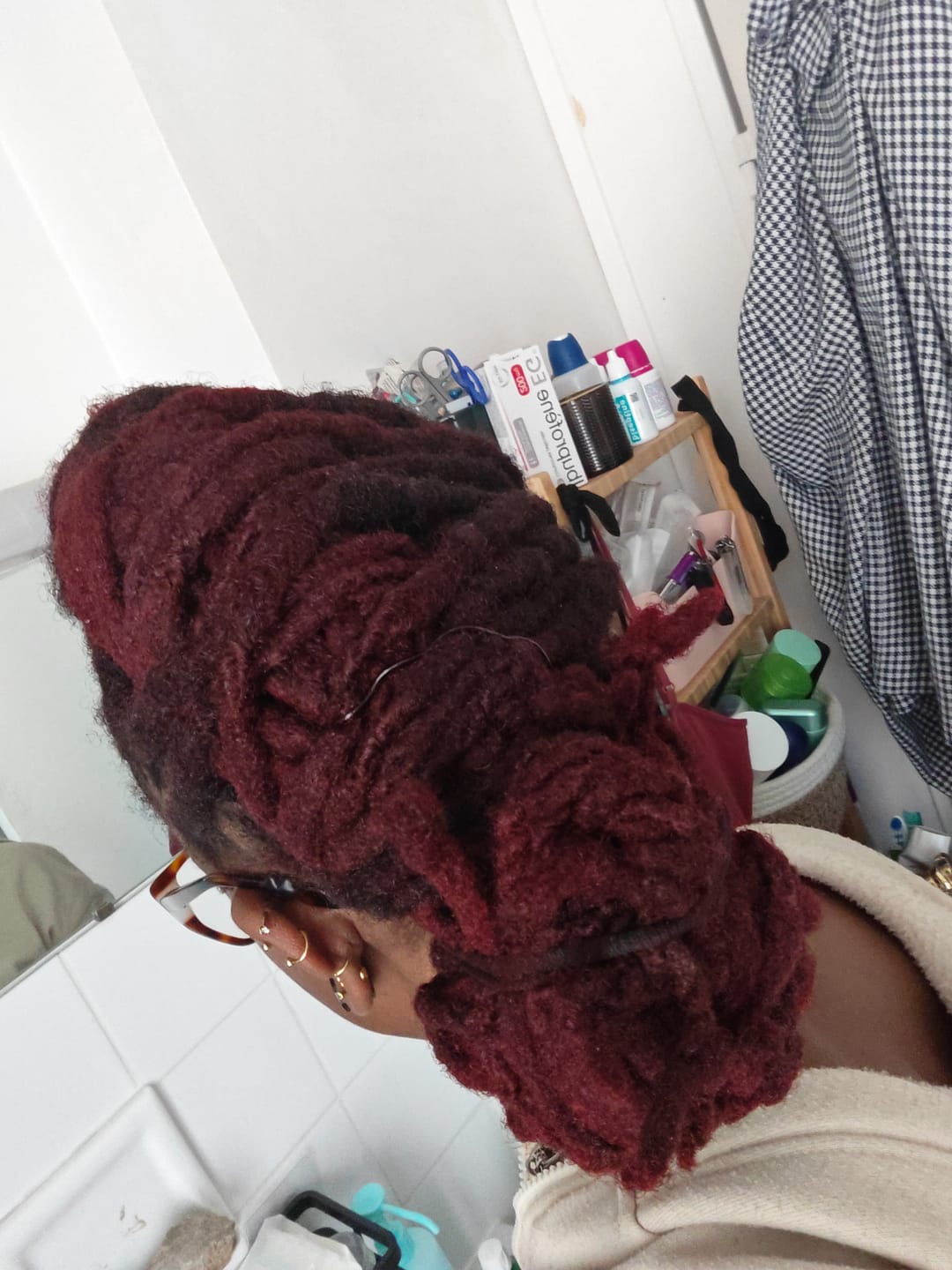 Customer photo review of Mattie Fire - Vegan Semi-Permanent Direct Dye Hair Color Cream 210 ml