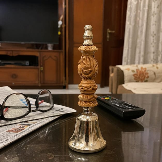 Customer photo review of Aura Suddhi Handcrafted Kansa (Bronze) Bell