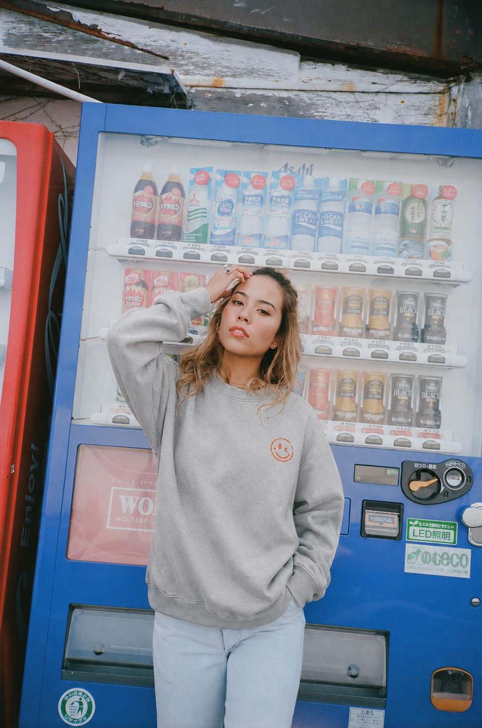 Customer photo review of Imperfect On Purpose Washed Sweatshirts