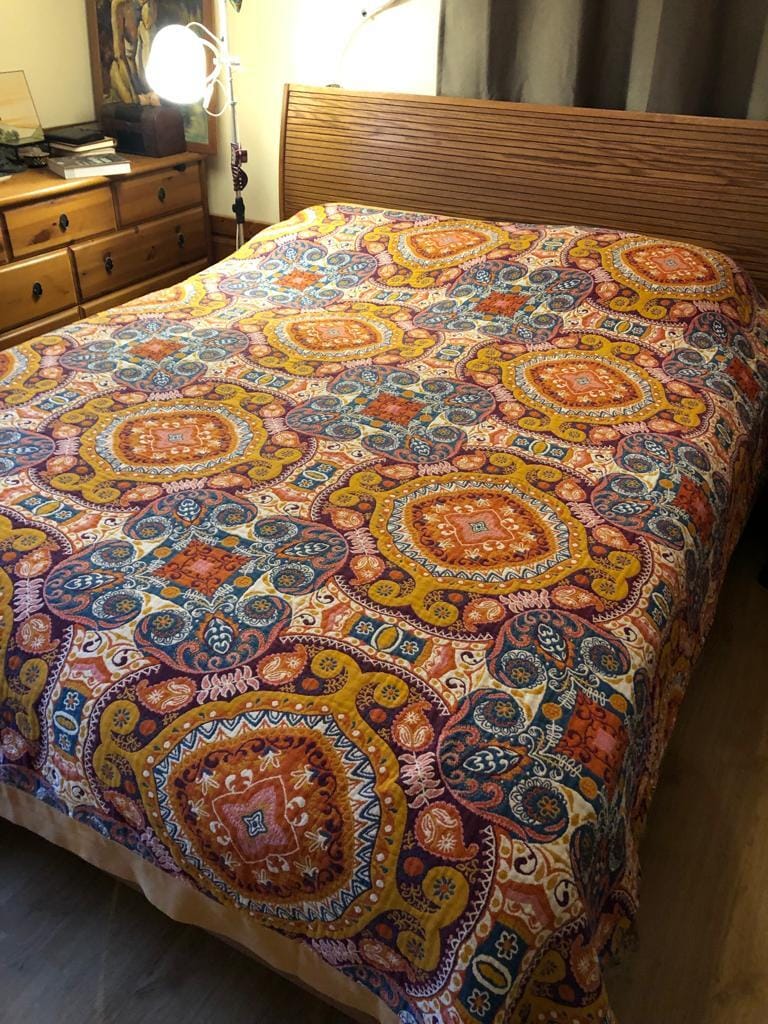 Customer photo review of Reversible Cooling Blanket
