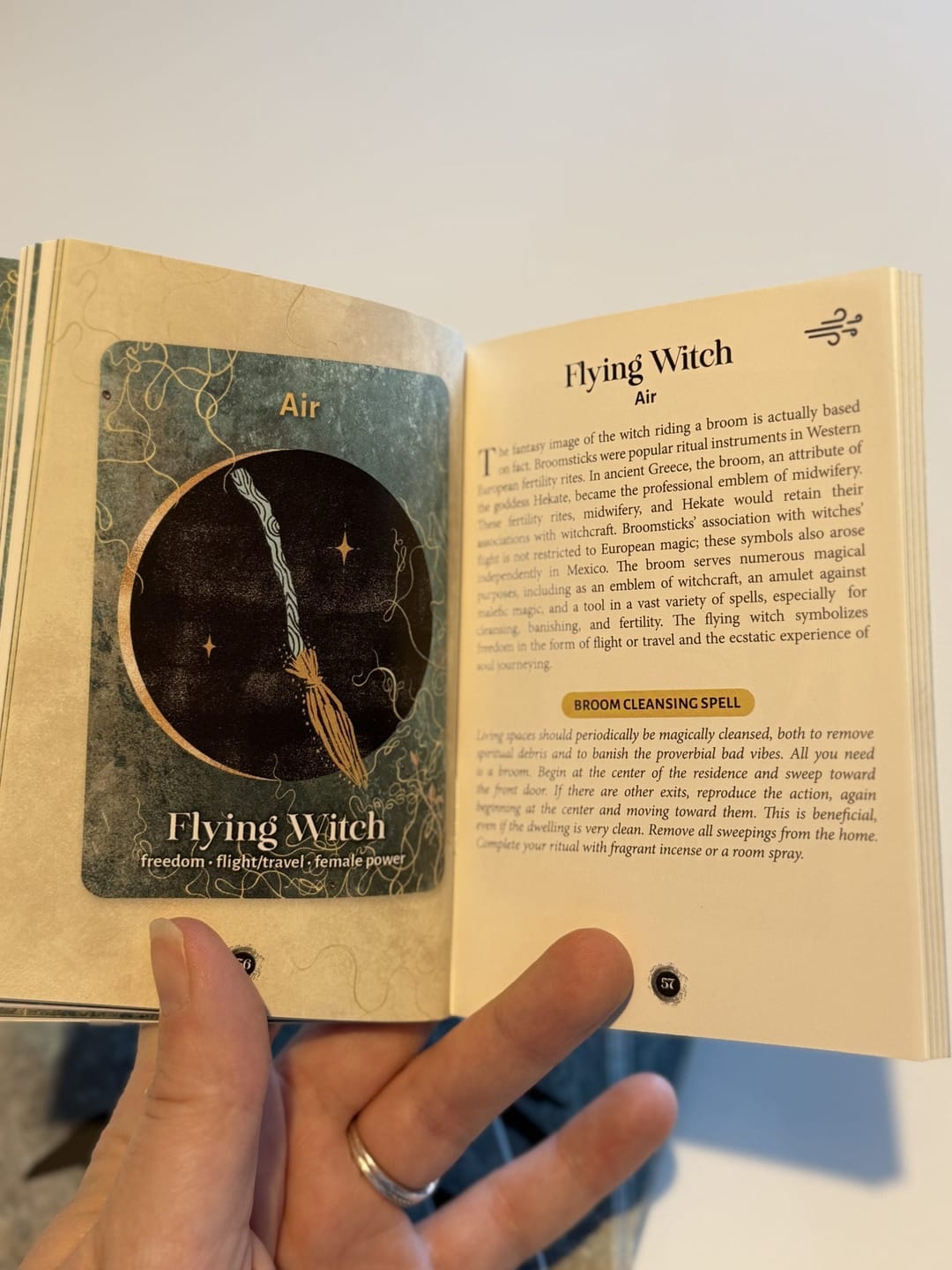 Customer photo review of Magic Spells Oracle