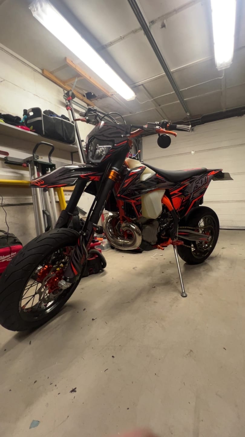 Customer photo review of KTM EXC 2020-2023 FULL PLASTIC KIT