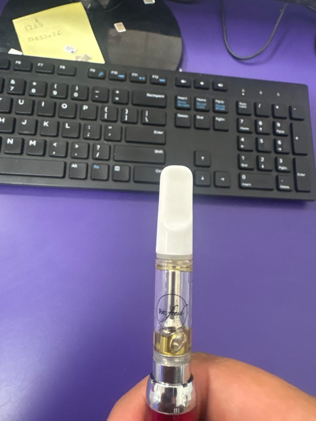 Customer photo review of Refresh Distillate 510 Cartridge – 1000mg