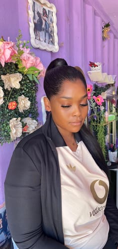 Customer photo review of Vietnamese SDD Bone Straight LAGOS Hairline Closure