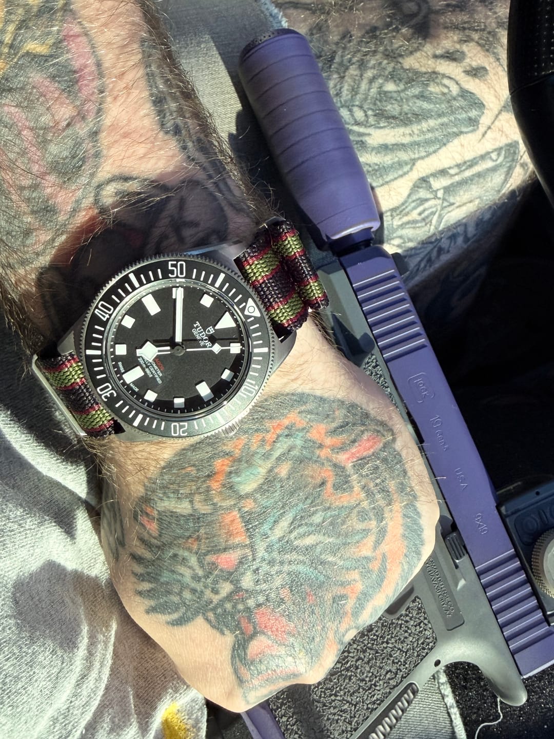 Customer photo review of Bond Nylon Strap - Five Eye