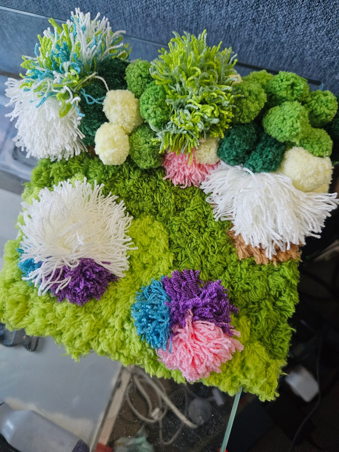 Customer photo review of FLOWER PATCH - Moss Coaster Kit