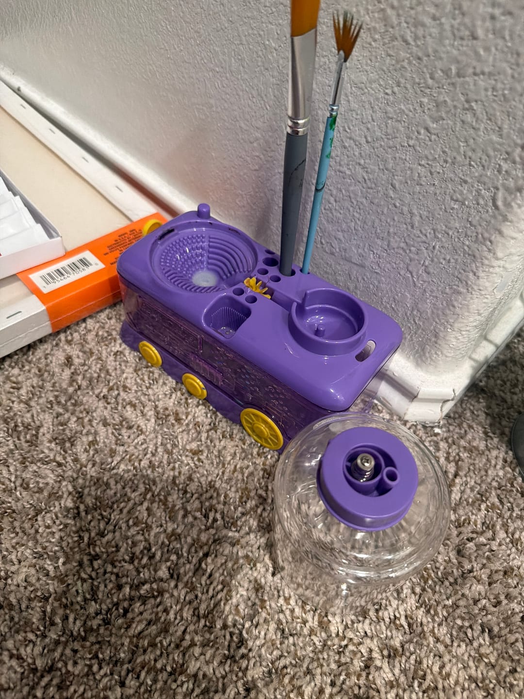 Customer photo review of Automatic brush washer