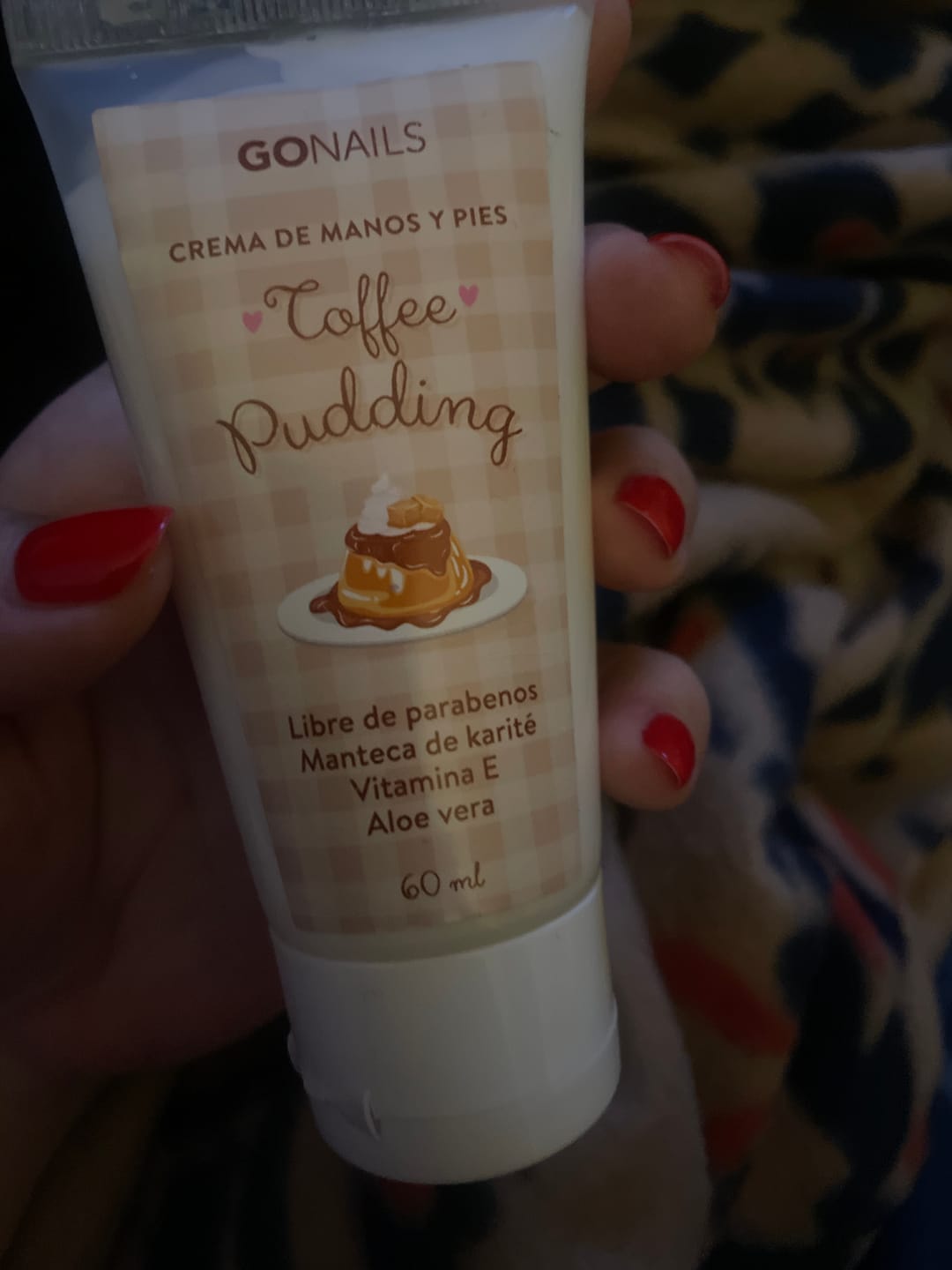 Customer photo review of Crema de Manos y Pies 60 ml - Toffee Pudding