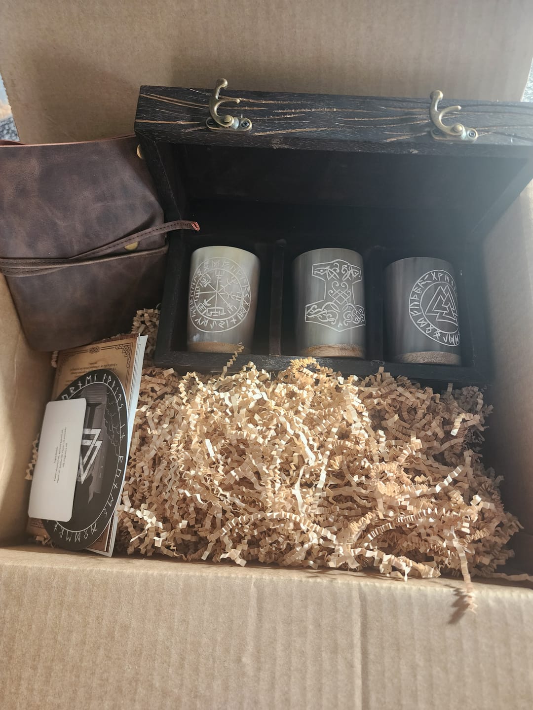 Customer photo review of The Beard Armoury Travel Set