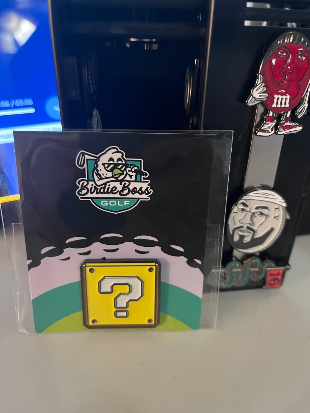 Customer photo review of Question Block - Ball Marker