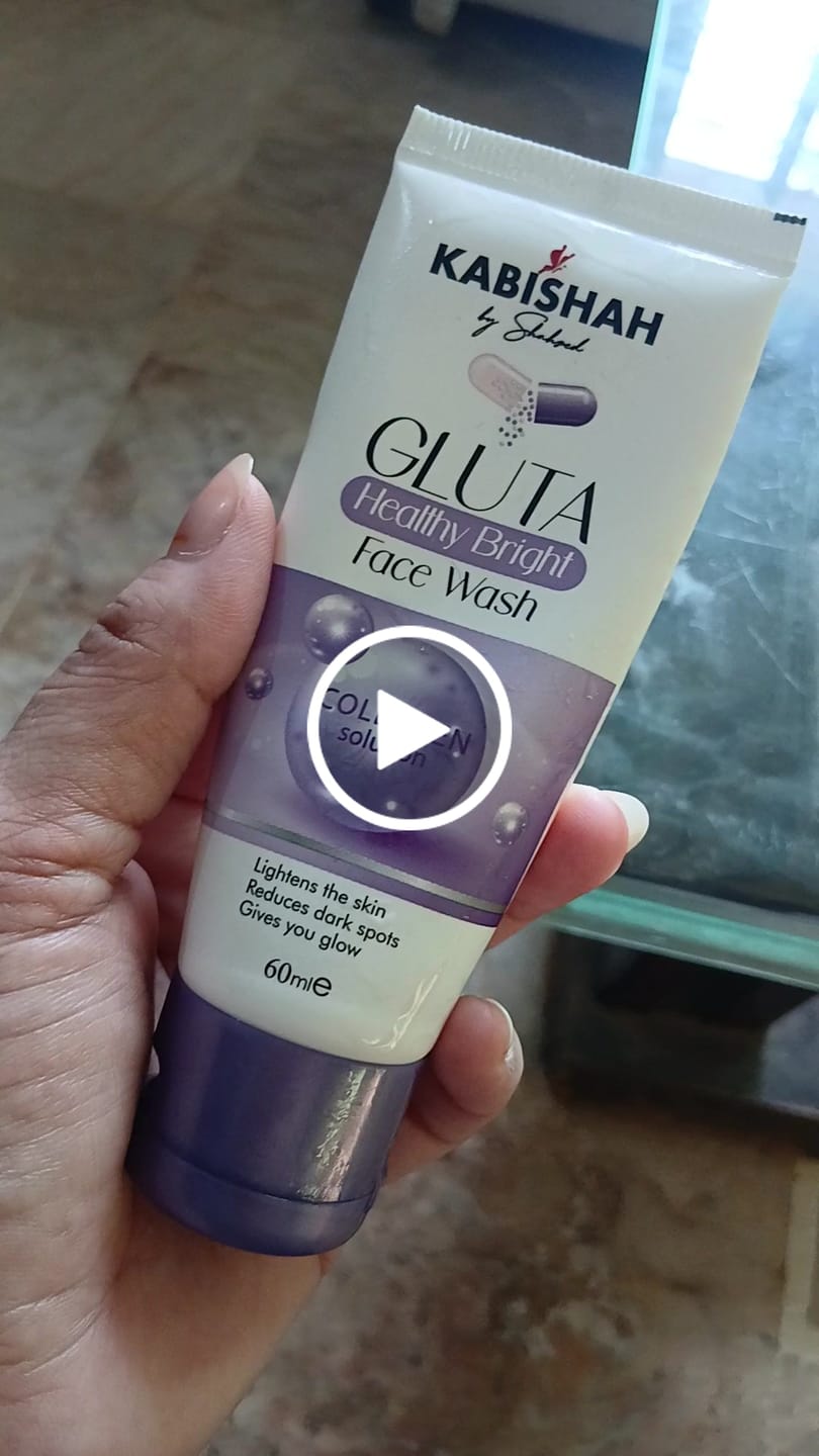 Customer video review of Gluta Healthy Bright Facewash