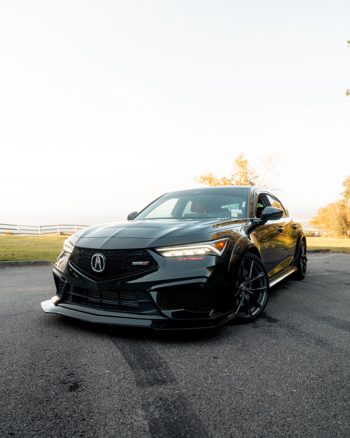 Customer photo review of 2024-Up Acura Integra DE5 Front Lip Splitter